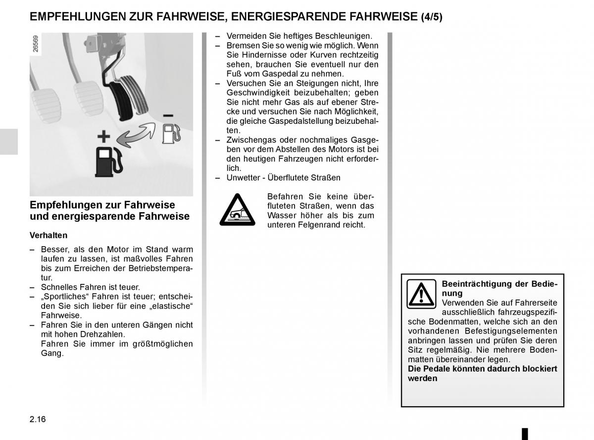 Renault Captur Handbuch / page 96