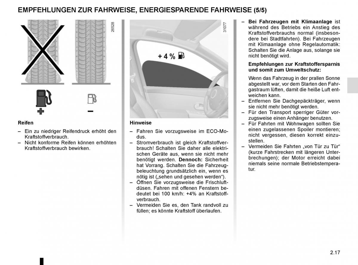 Renault Captur Handbuch / page 97