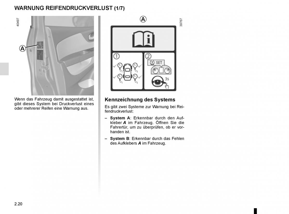 Renault Captur Handbuch / page 100