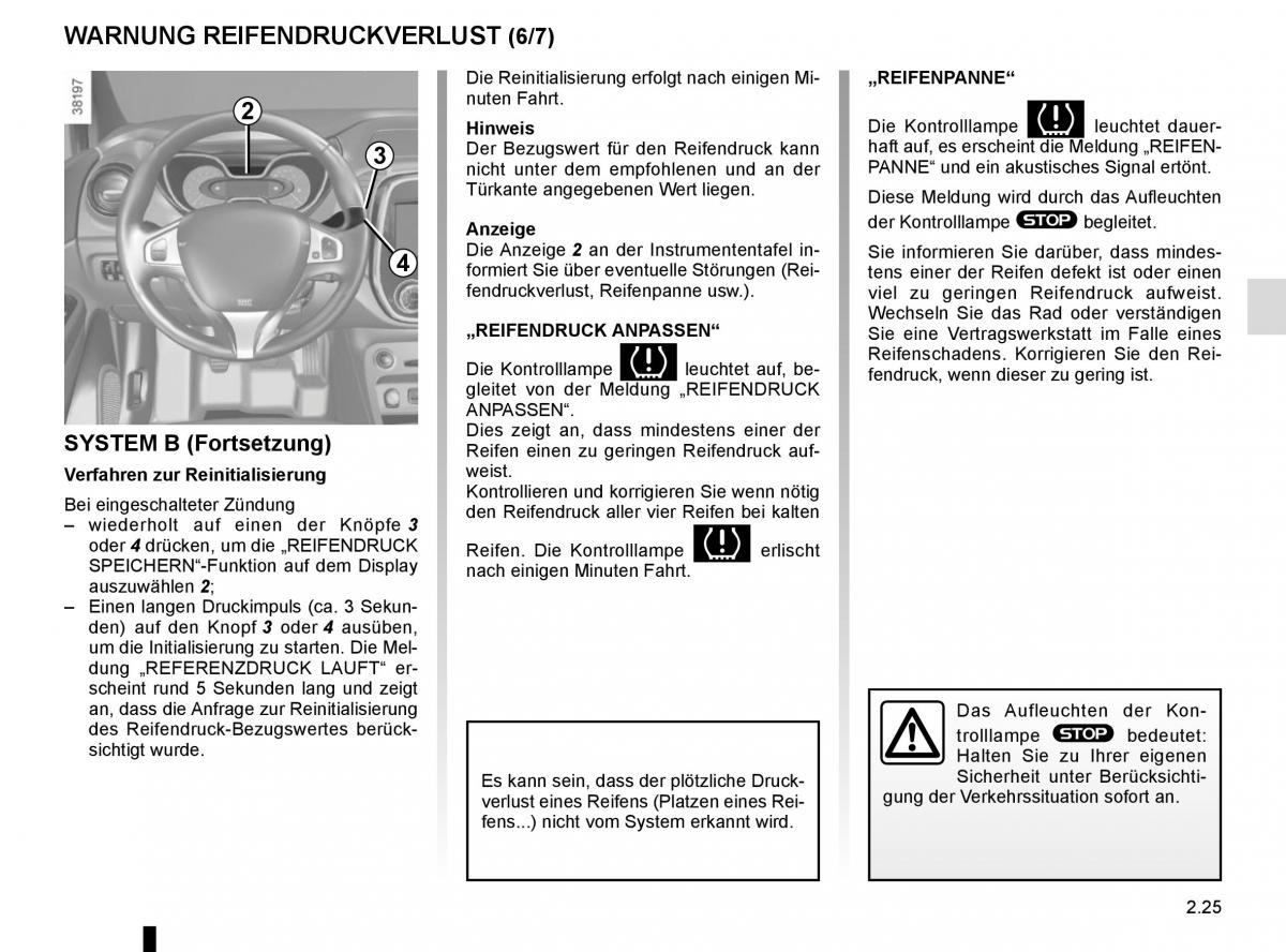 Renault Captur Handbuch / page 105