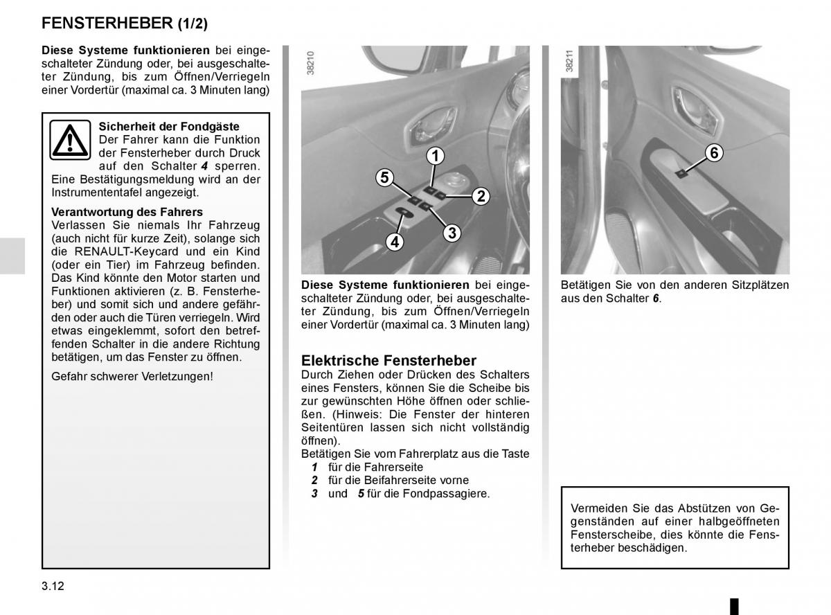 Renault Captur Handbuch / page 138