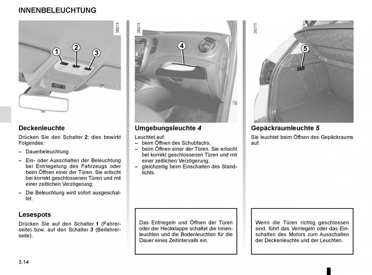 Renault Captur Handbuch / page 140