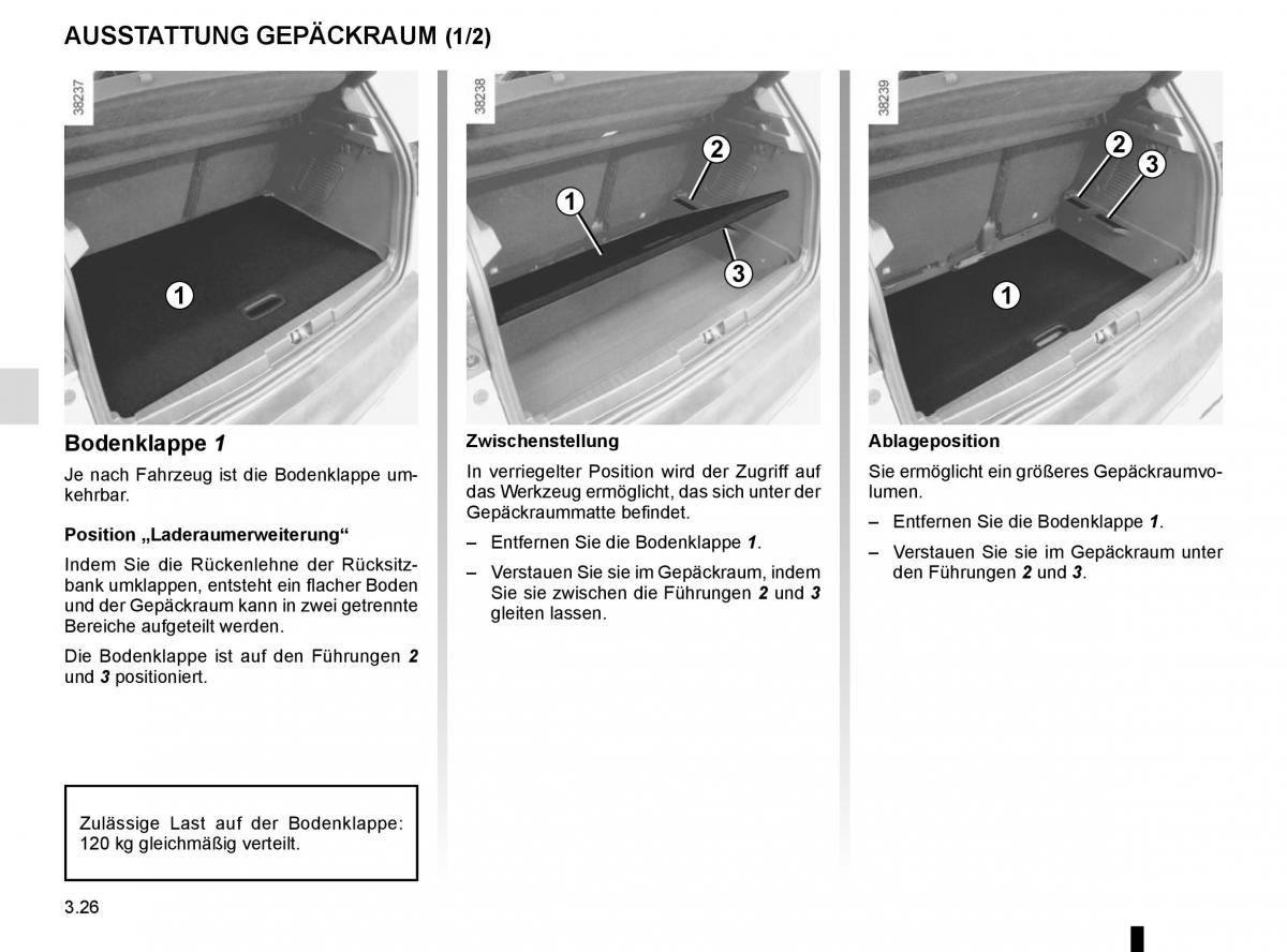 Renault Captur Handbuch / page 152