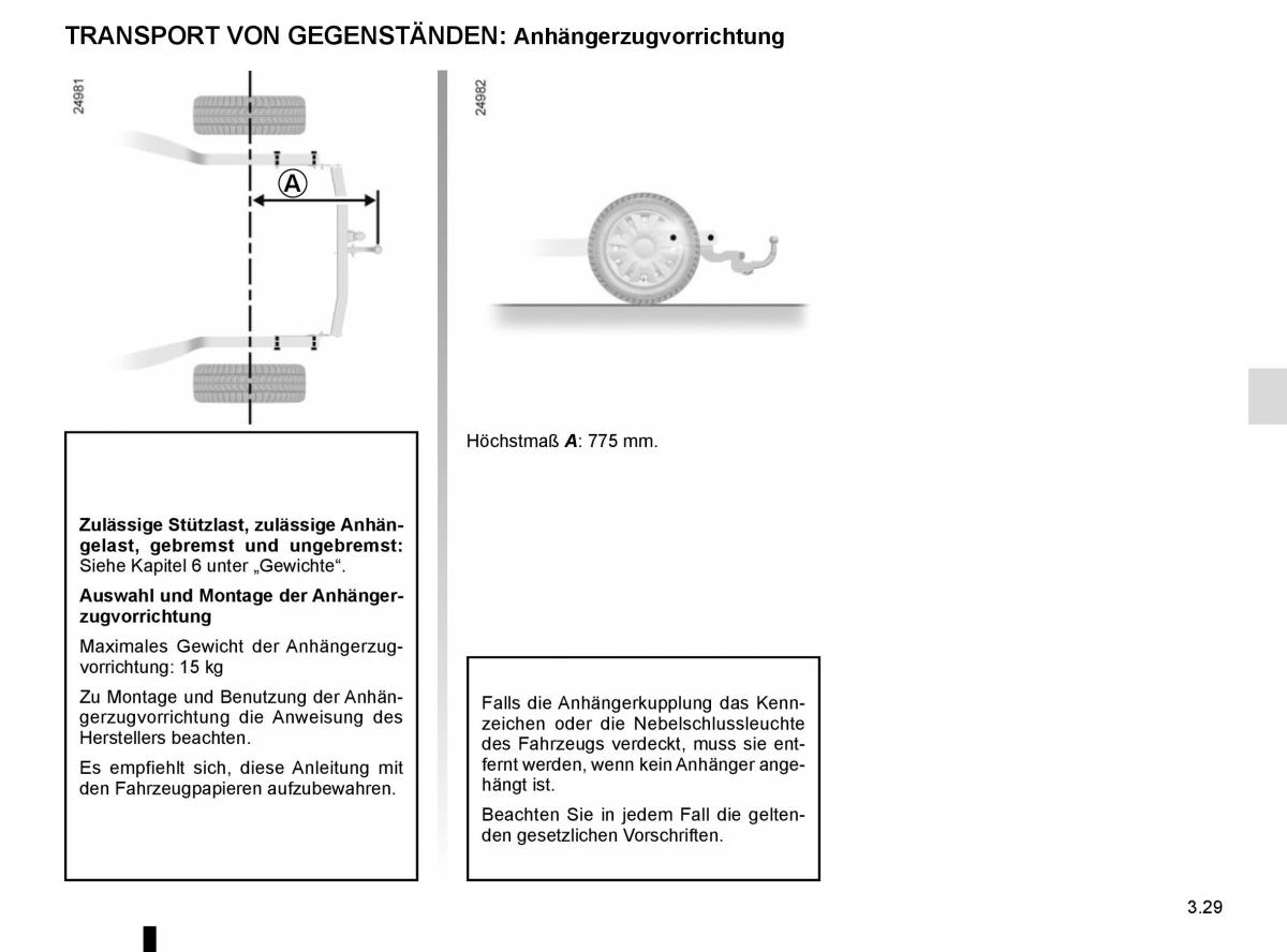 Renault Captur Handbuch / page 155