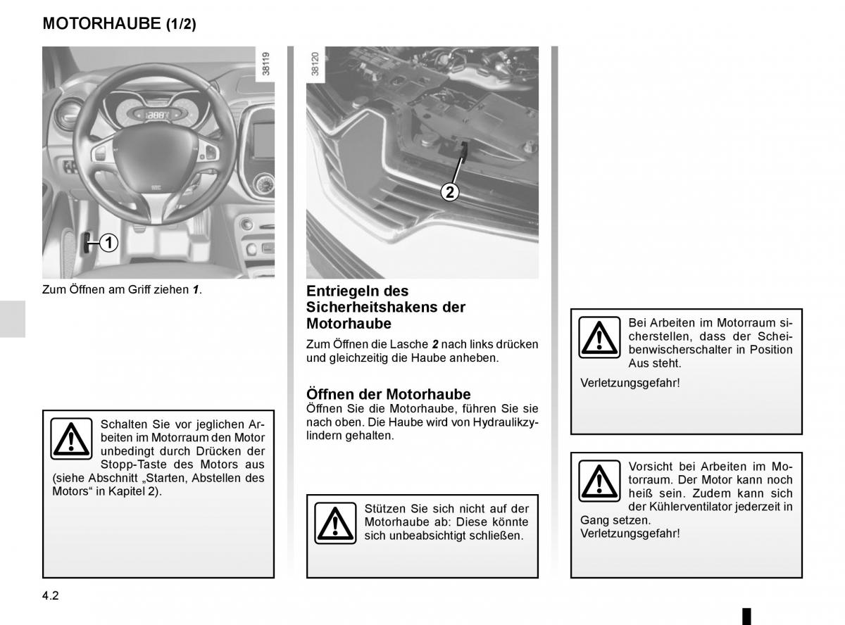 Renault Captur Handbuch / page 160