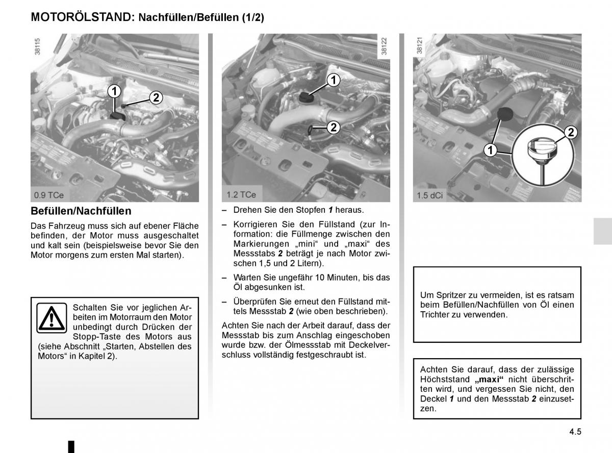 Renault Captur Handbuch / page 163