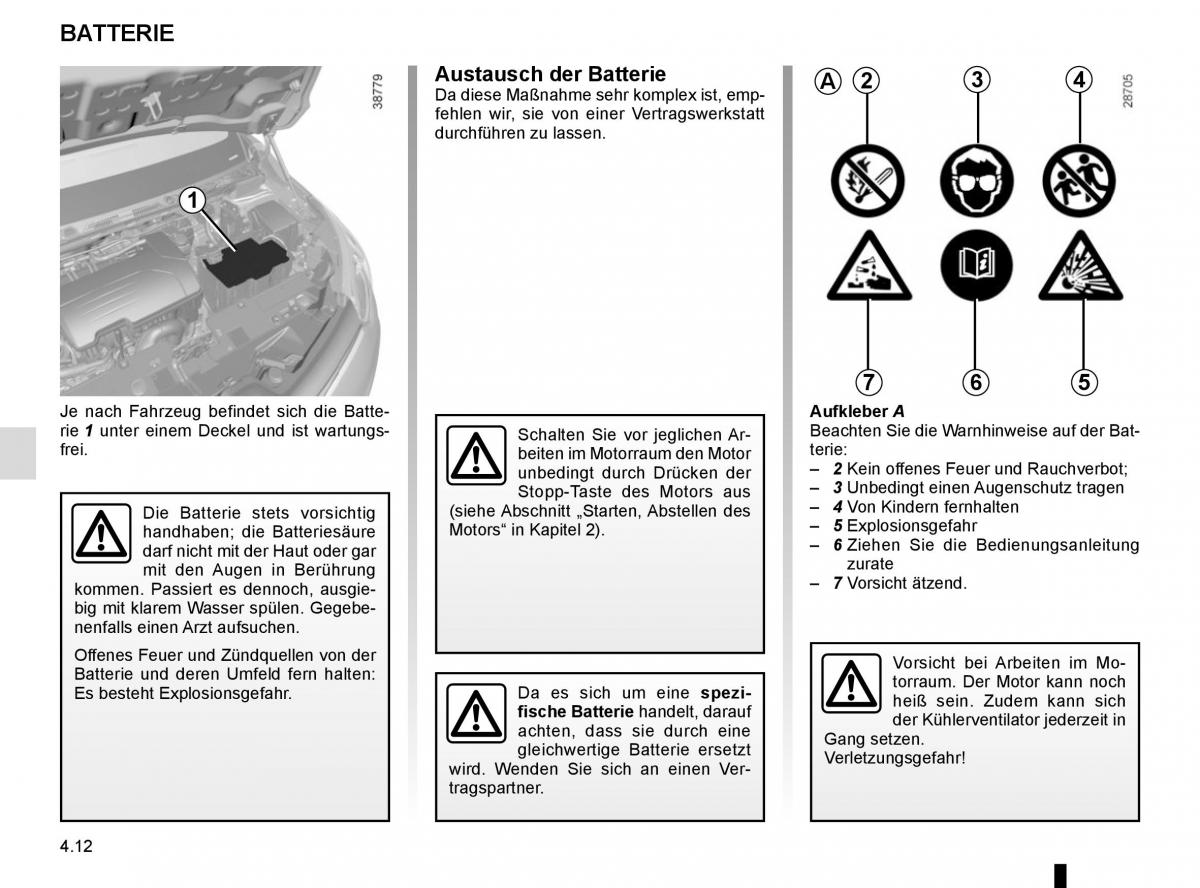 Renault Captur Handbuch / page 170