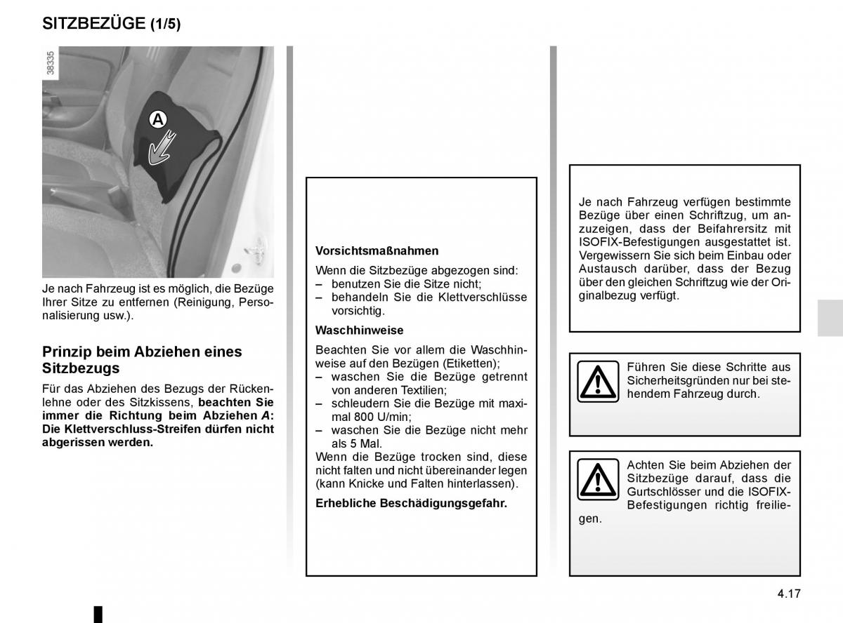 Renault Captur Handbuch / page 175