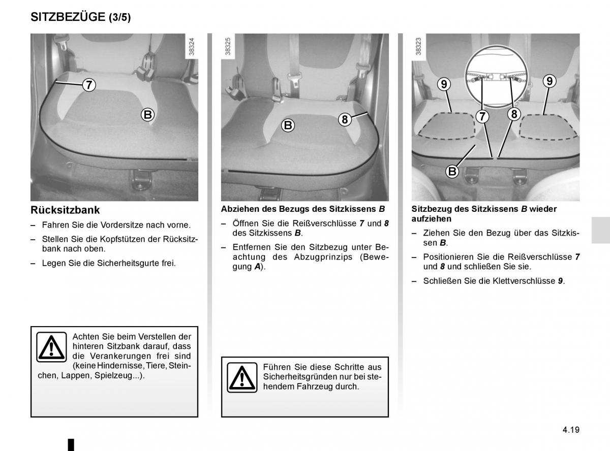 Renault Captur Handbuch / page 177