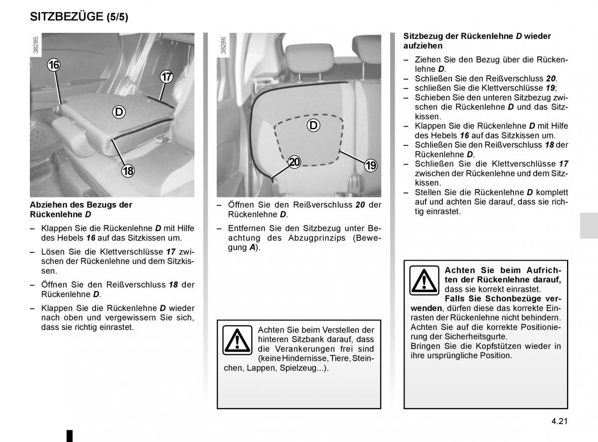 Renault Captur Handbuch / page 179