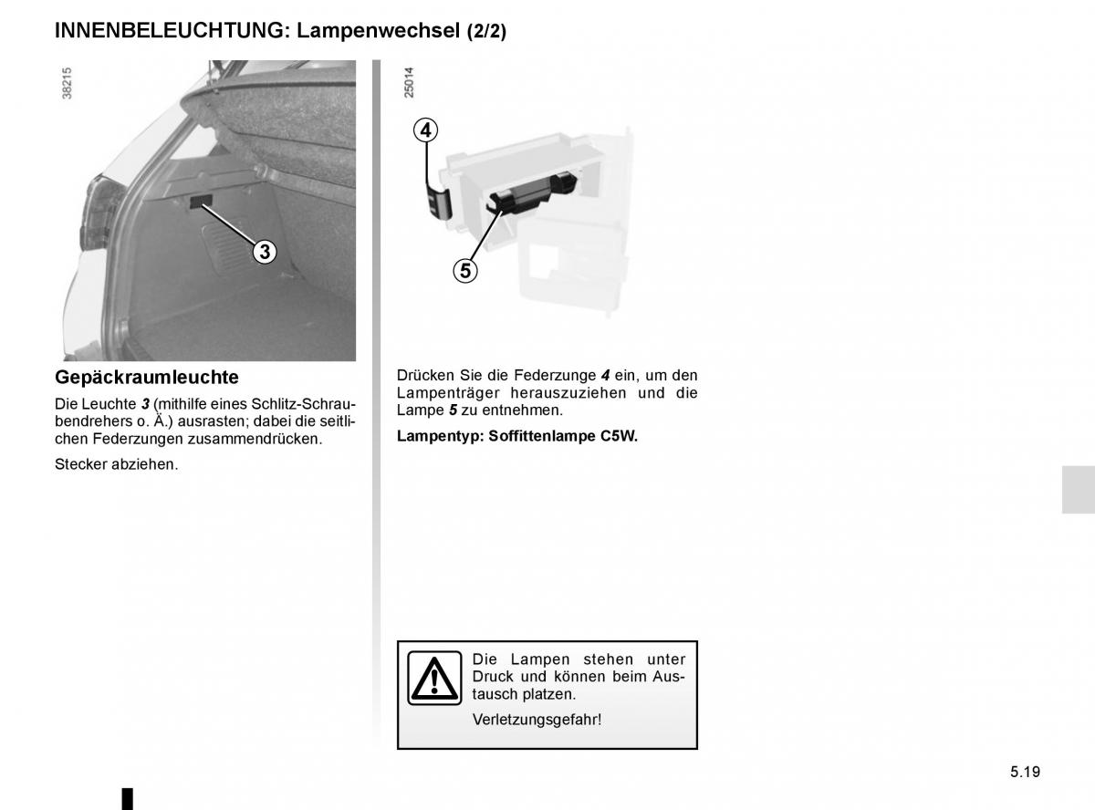 Renault Captur Handbuch / page 199