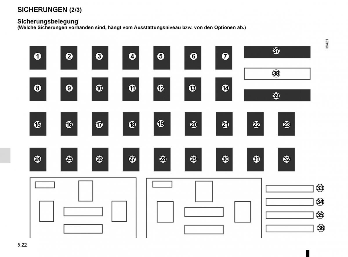 Renault Captur Handbuch / page 202