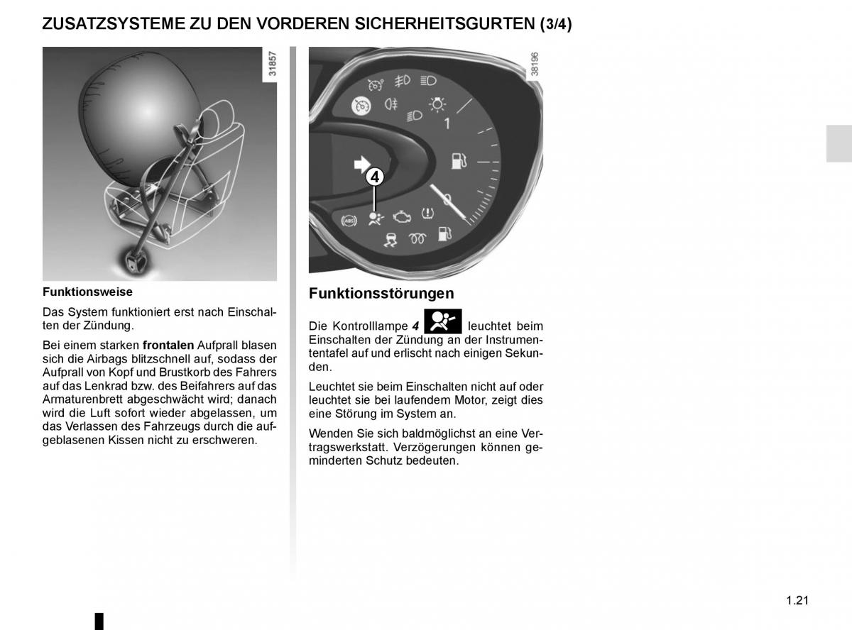 Renault Captur Handbuch / page 27