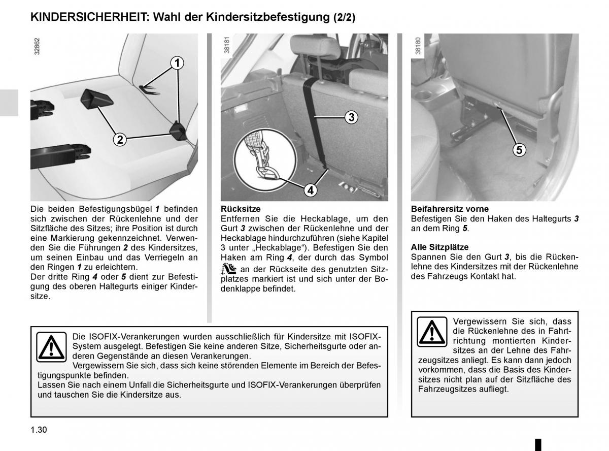 Renault Captur Handbuch / page 36