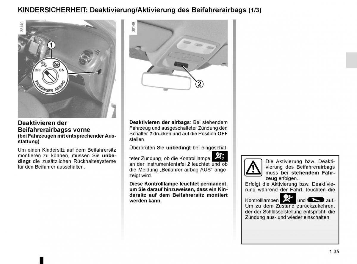 Renault Captur Handbuch / page 41