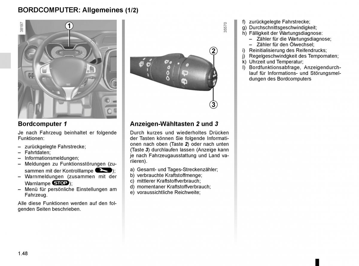 Renault Captur Handbuch / page 54