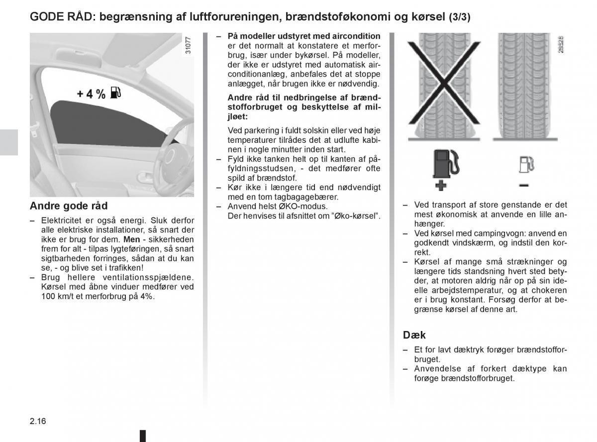 Renault Captur Bilens instruktionsbog / page 96