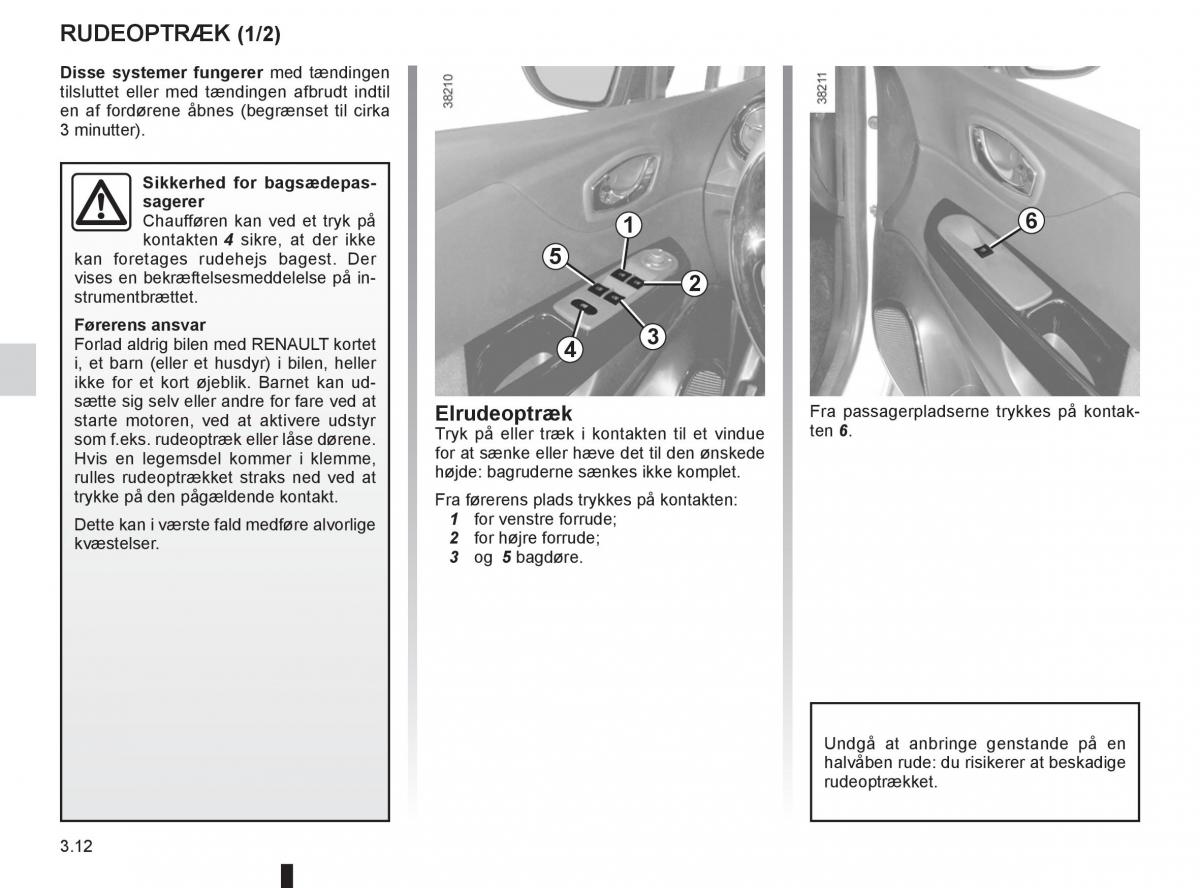 Renault Captur Bilens instruktionsbog / page 130