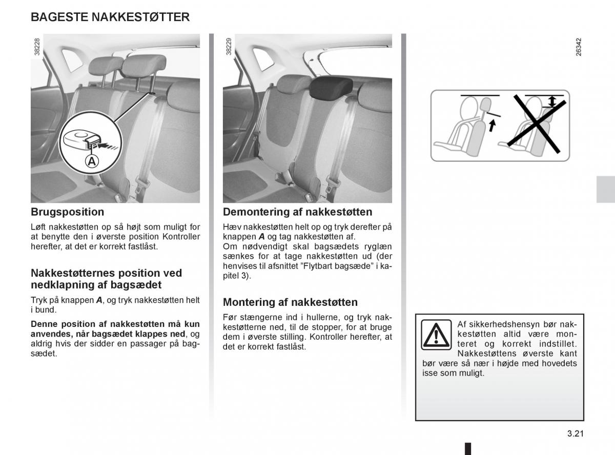 Renault Captur Bilens instruktionsbog / page 139