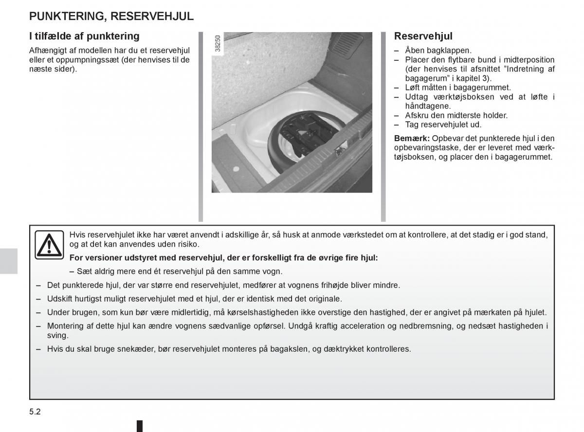 Renault Captur Bilens instruktionsbog / page 172