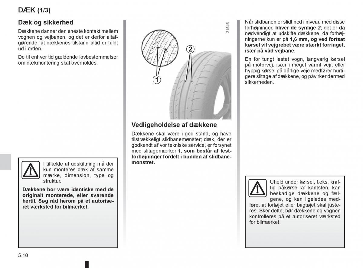 Renault Captur Bilens instruktionsbog / page 180