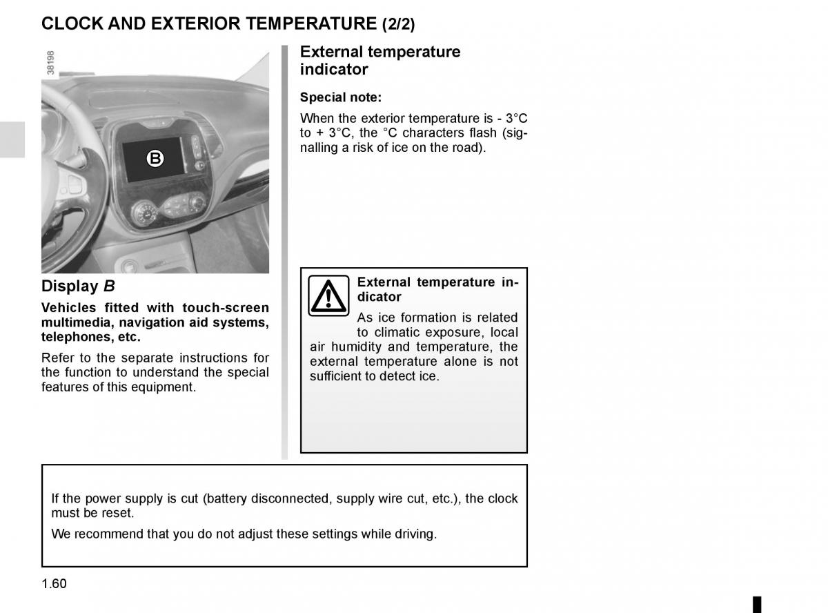 Renault Captur owners manual / page 66