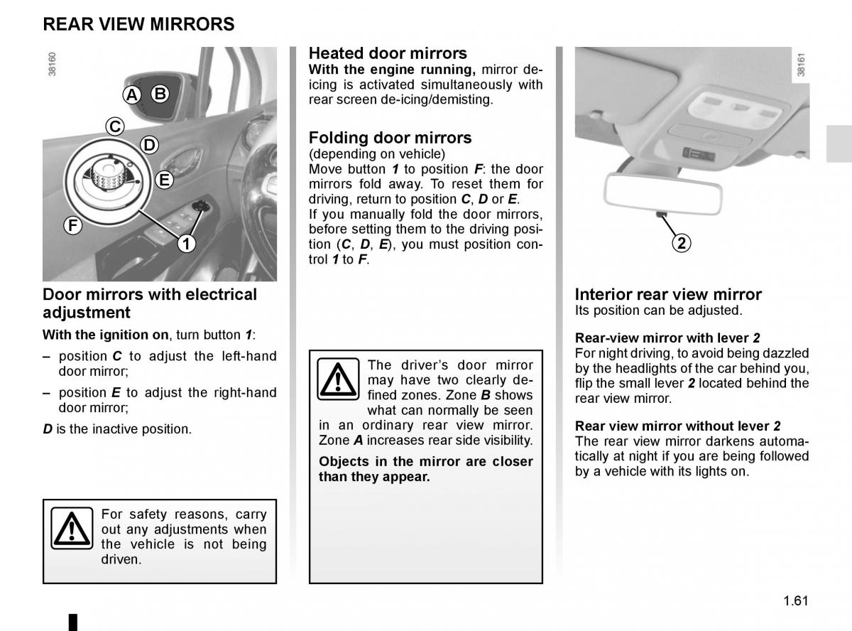 Renault Captur owners manual / page 67