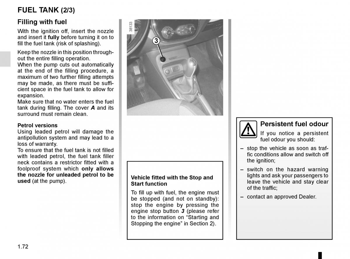 Renault Captur owners manual / page 78