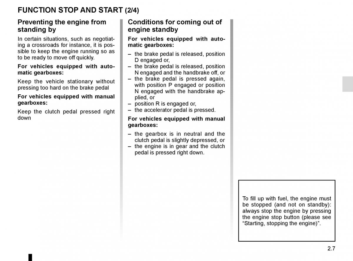 Renault Captur owners manual / page 87