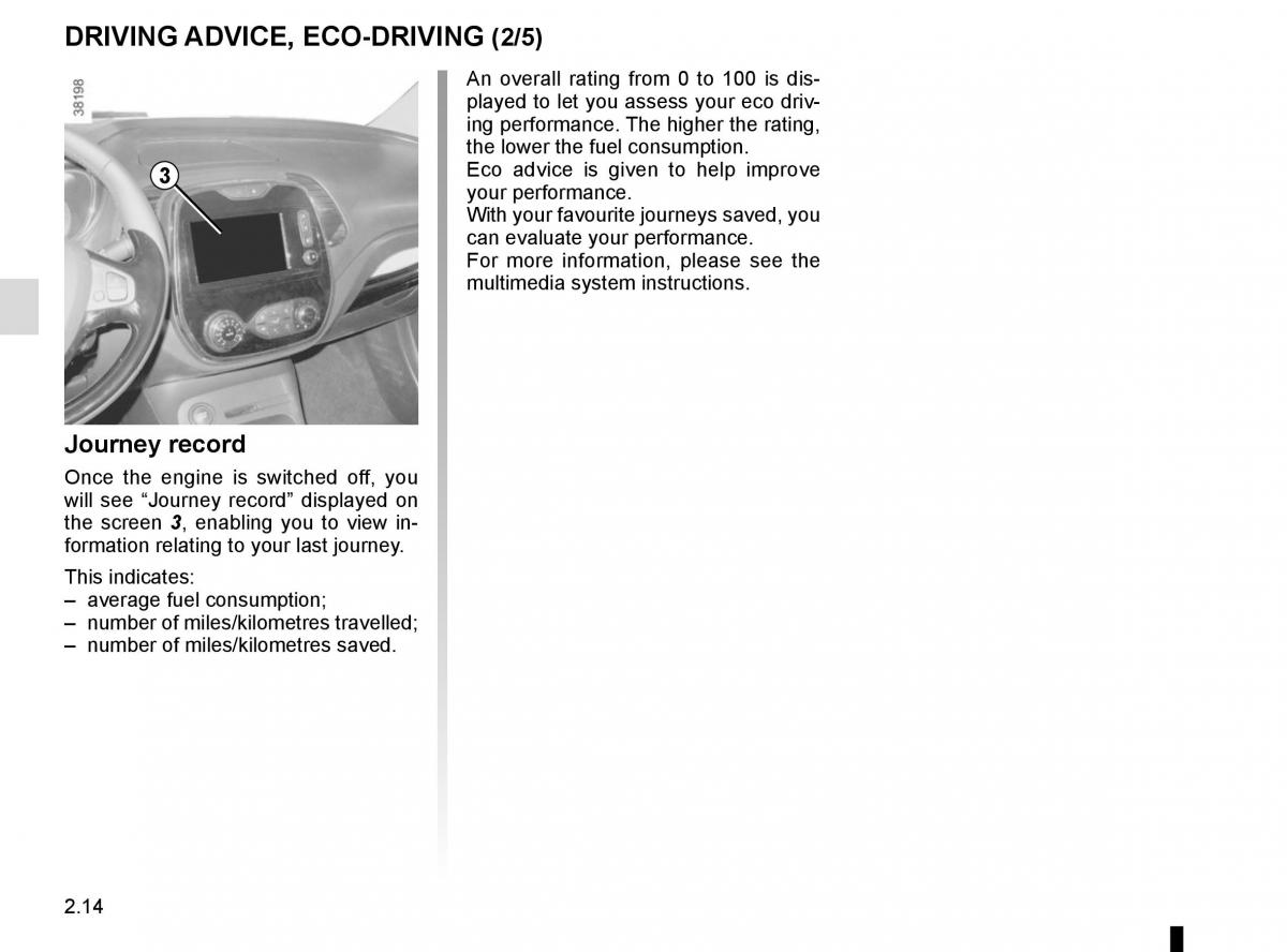 Renault Captur owners manual / page 94