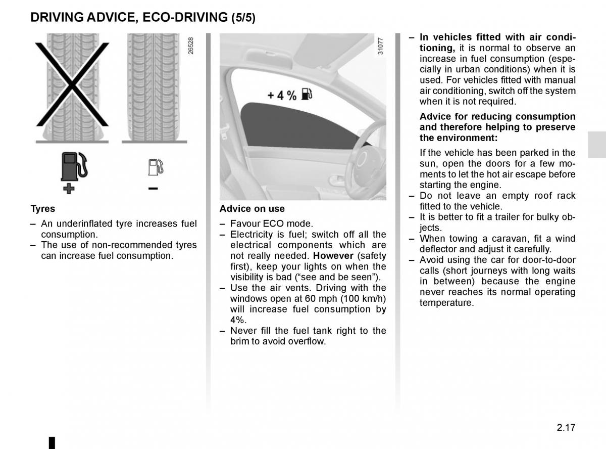 Renault Captur owners manual / page 97