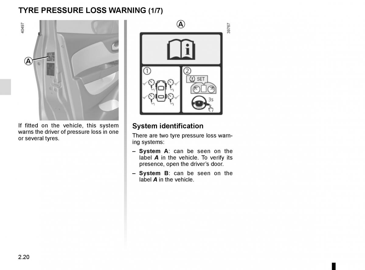 Renault Captur owners manual / page 100