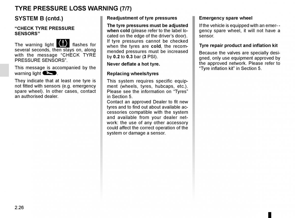 Renault Captur owners manual / page 106