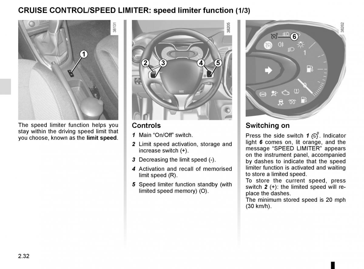 Renault Captur owners manual / page 112