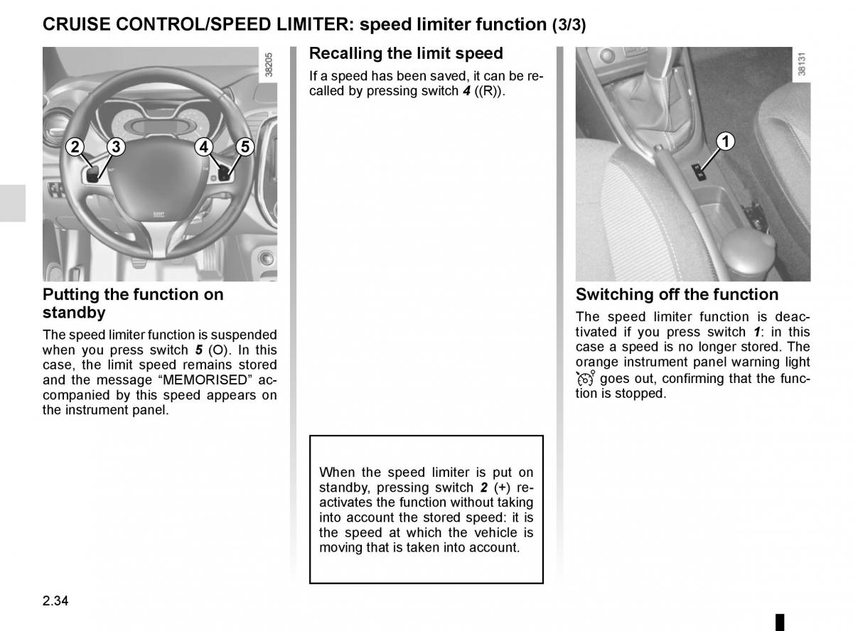 Renault Captur owners manual / page 114