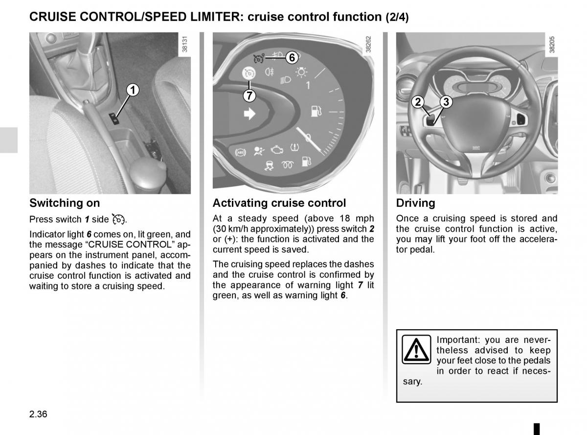 Renault Captur owners manual / page 116