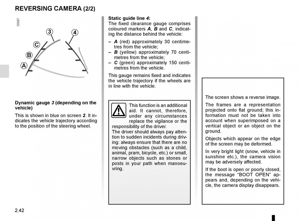 Renault Captur owners manual / page 122