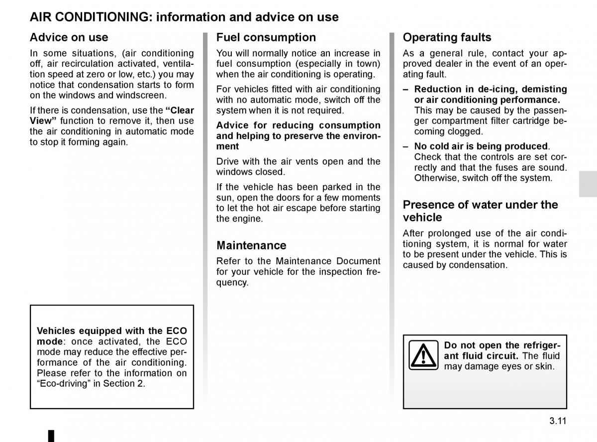 Renault Captur owners manual / page 137