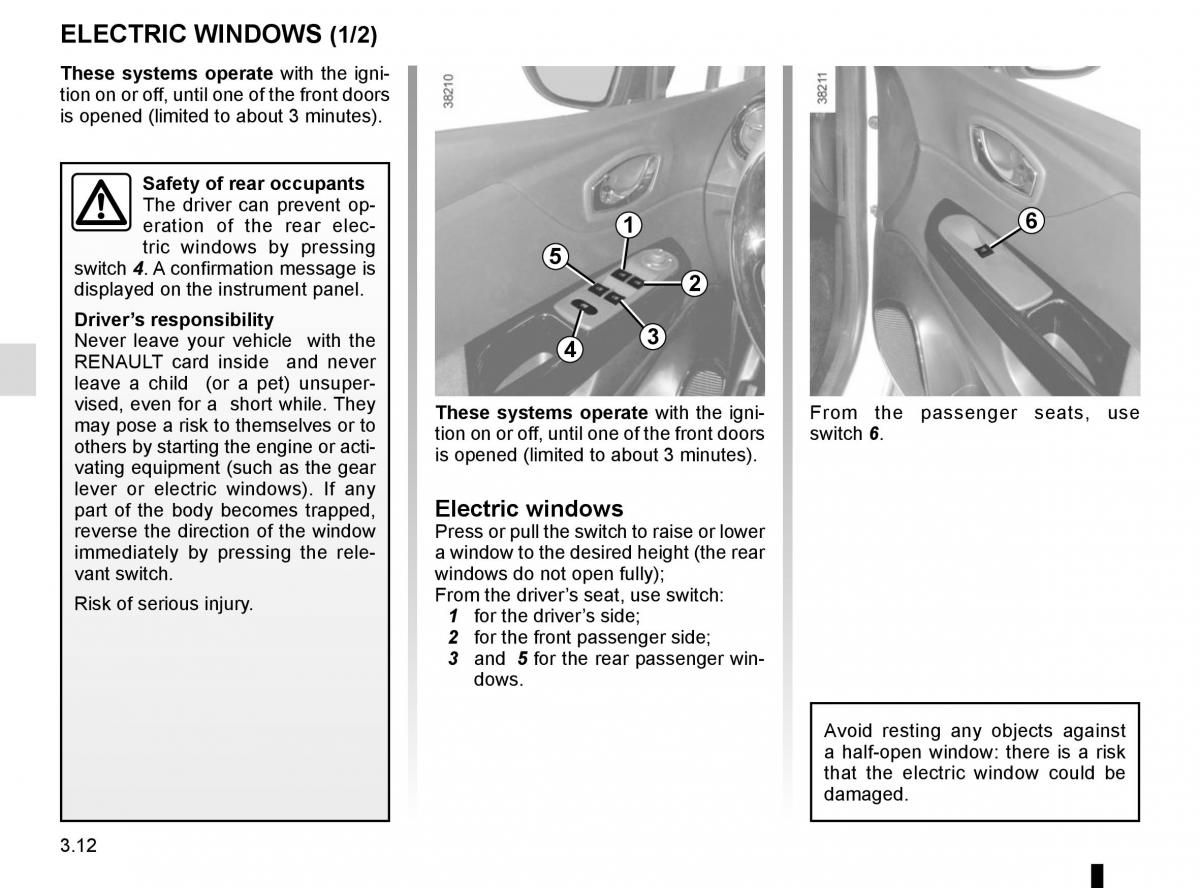 Renault Captur owners manual / page 138