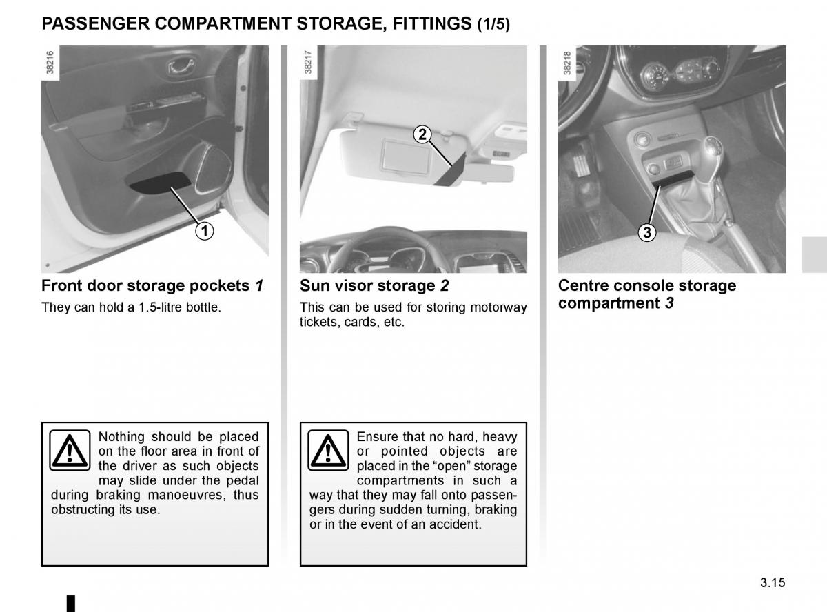 Renault Captur owners manual / page 141