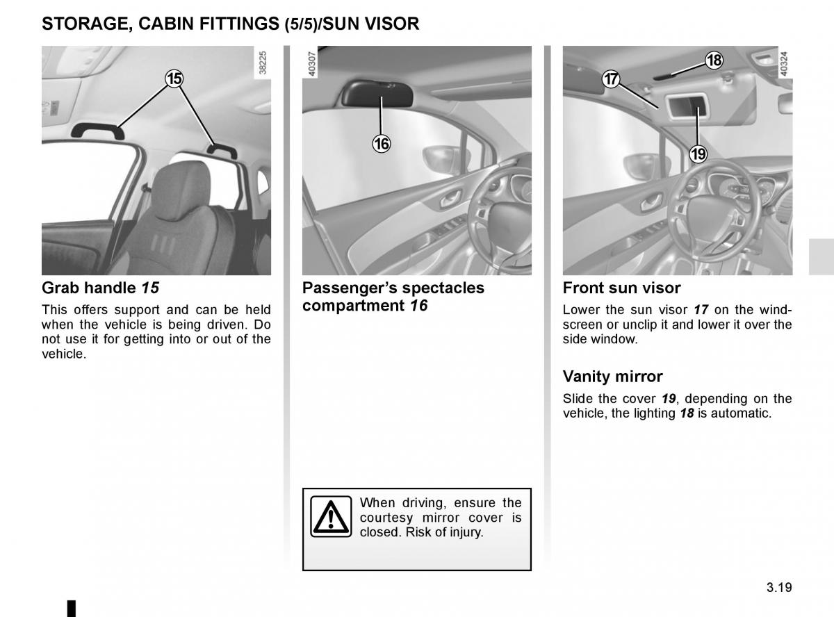 Renault Captur owners manual / page 145