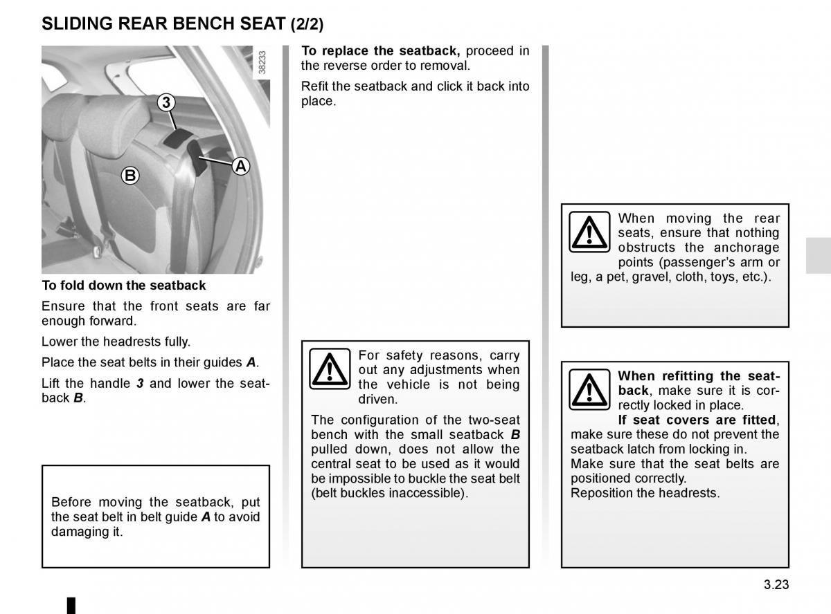 Renault Captur owners manual / page 149