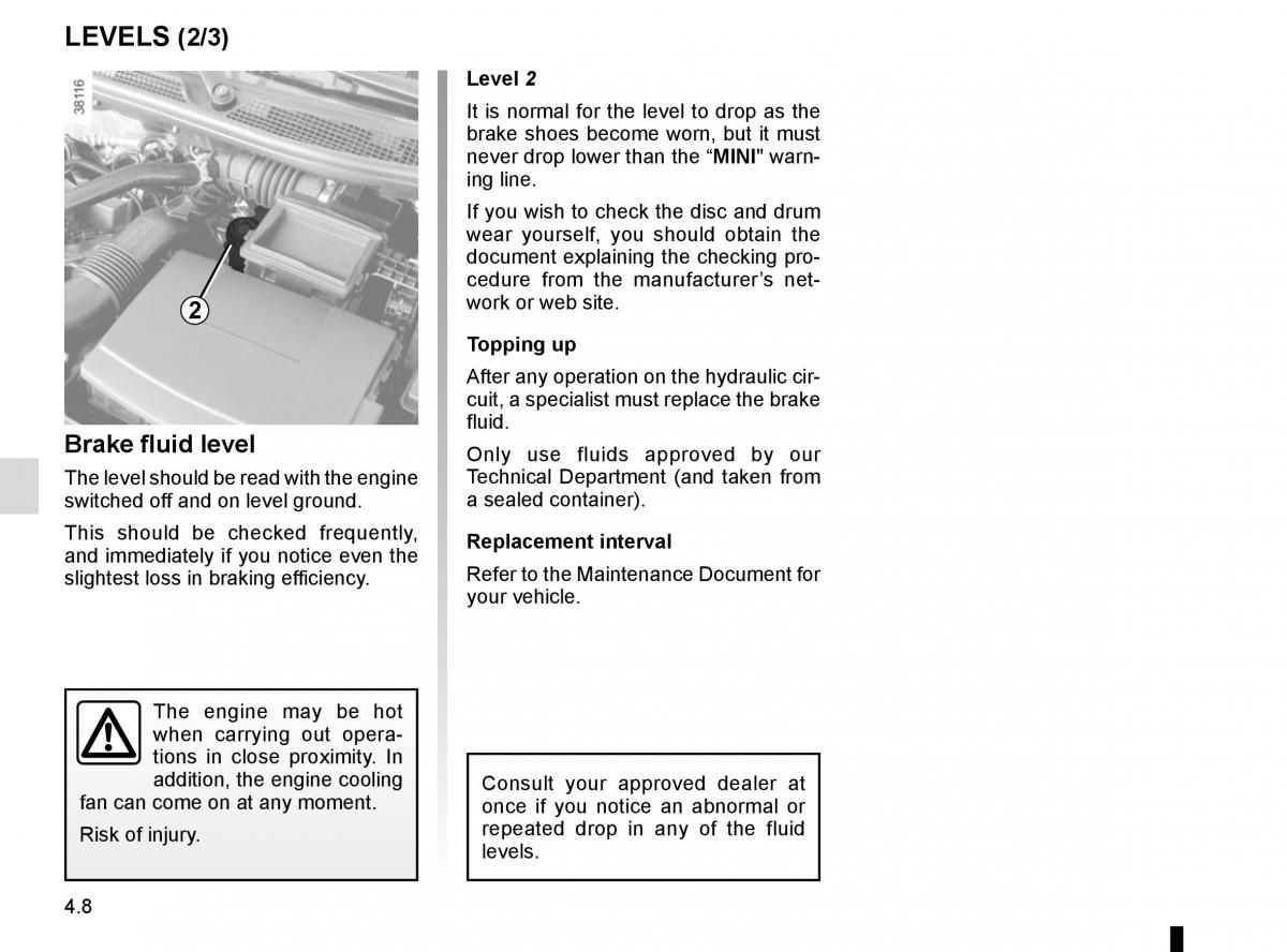 Renault Captur owners manual / page 166