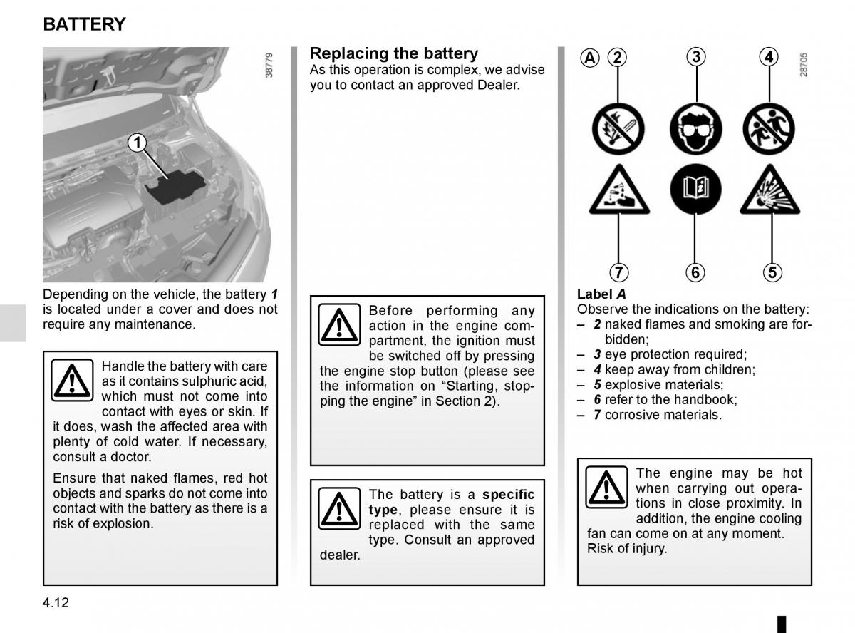 Renault Captur owners manual / page 170