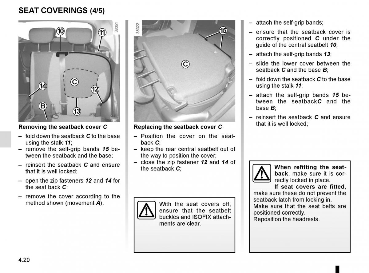 Renault Captur owners manual / page 178