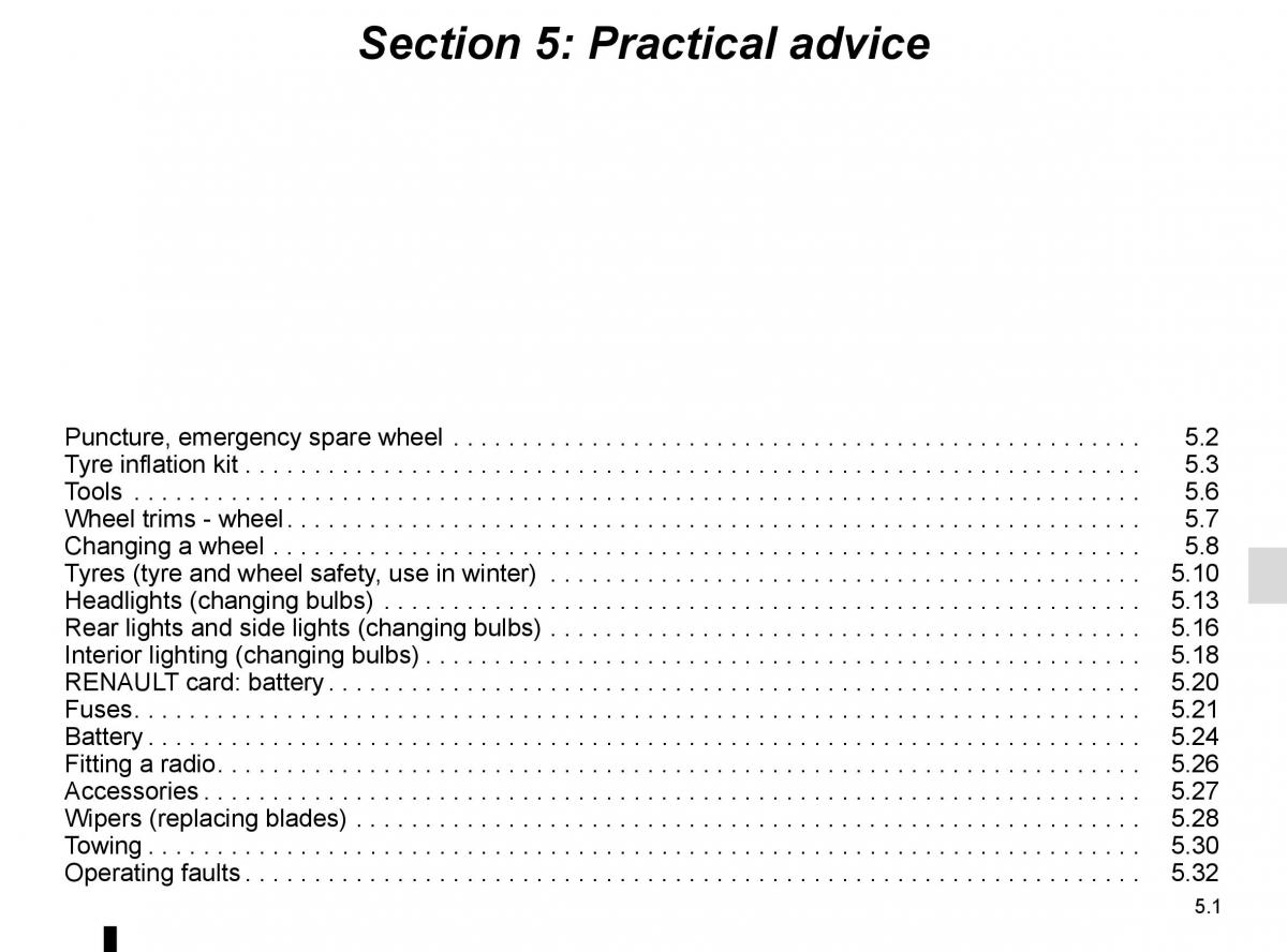 Renault Captur owners manual / page 181