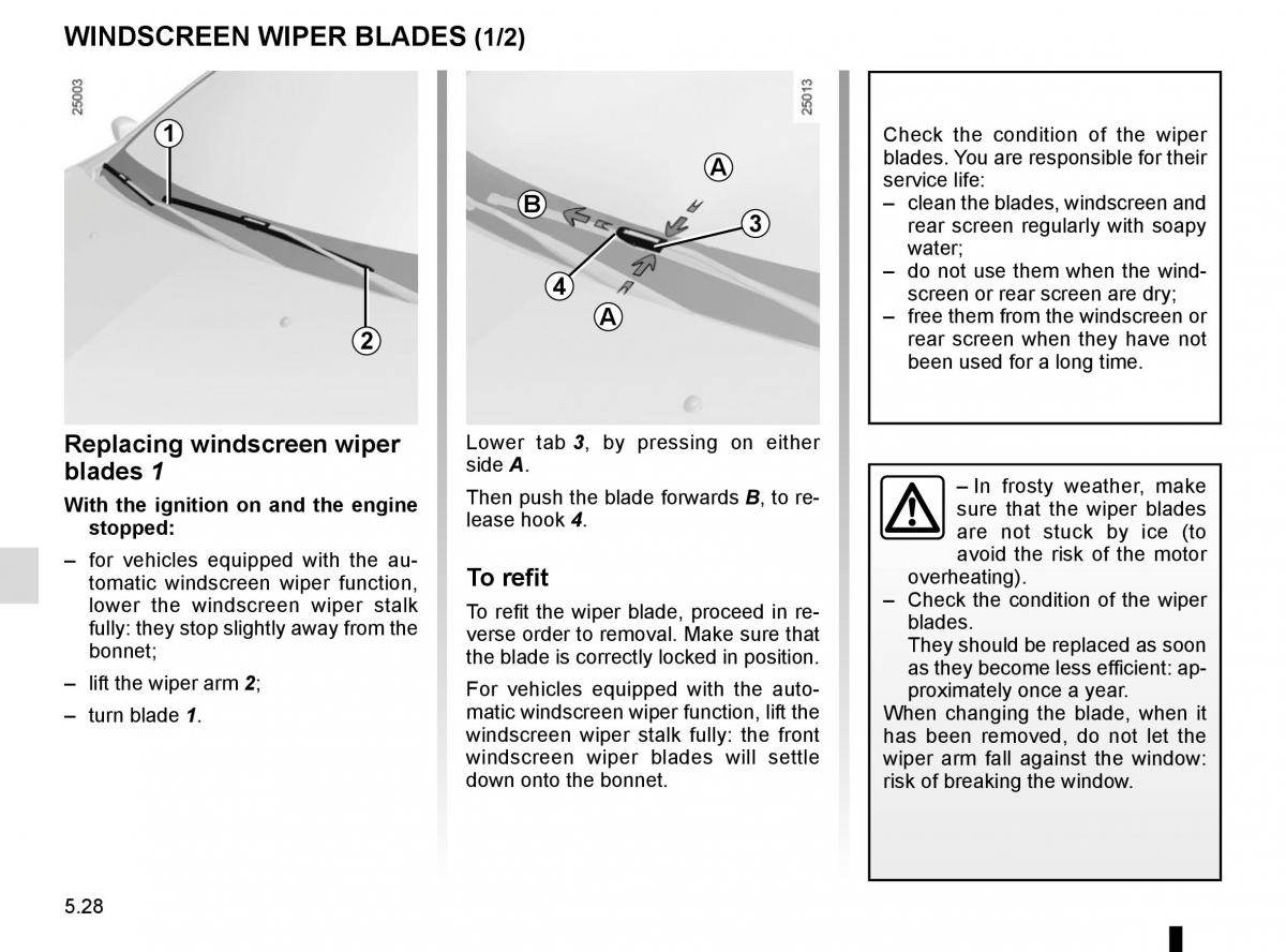 Renault Captur owners manual / page 208