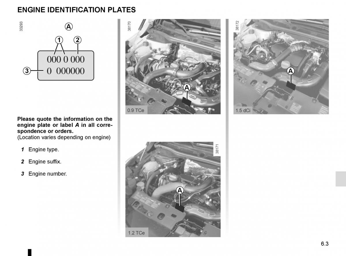 Renault Captur owners manual / page 221