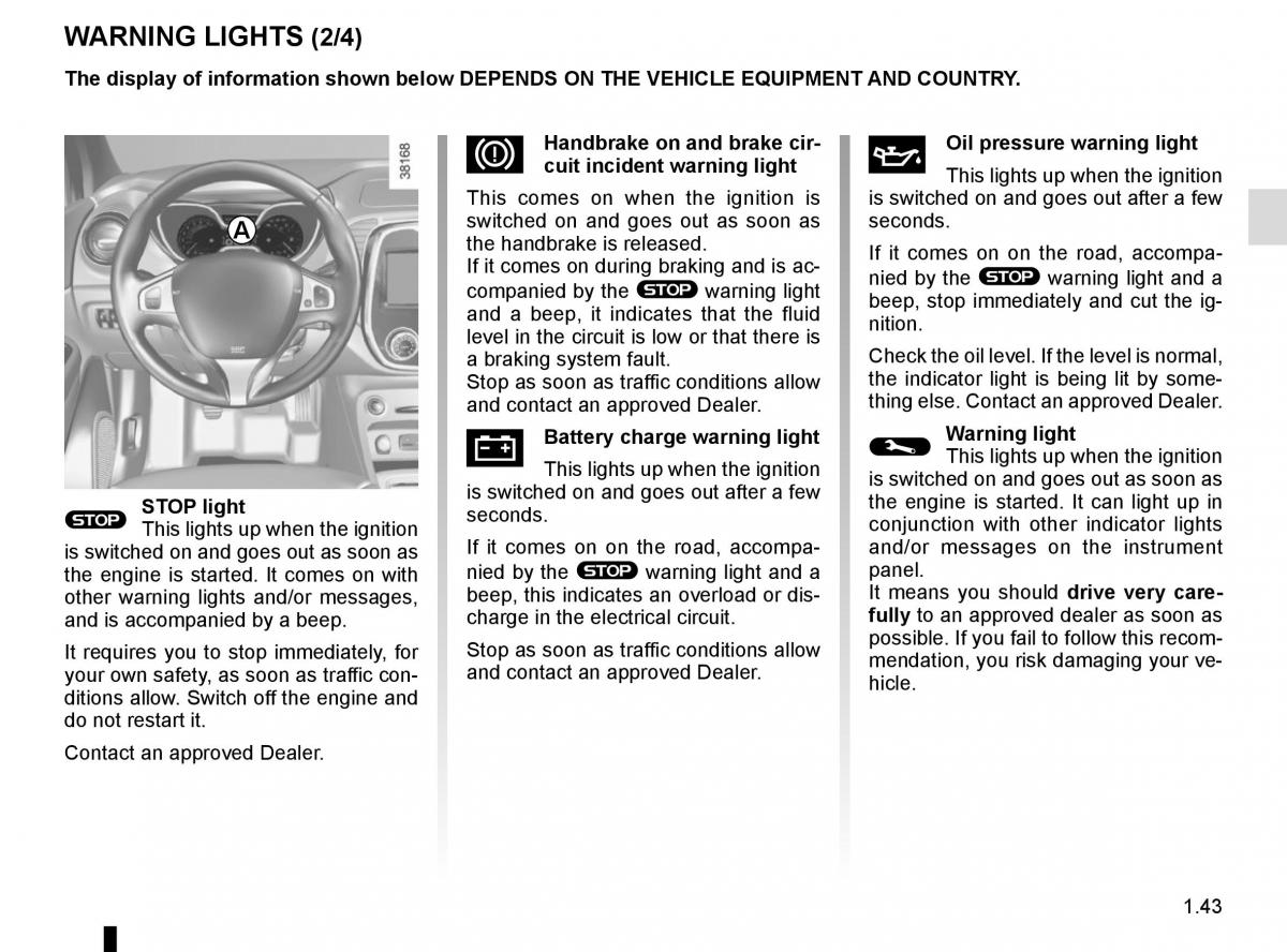 Renault Captur owners manual / page 49