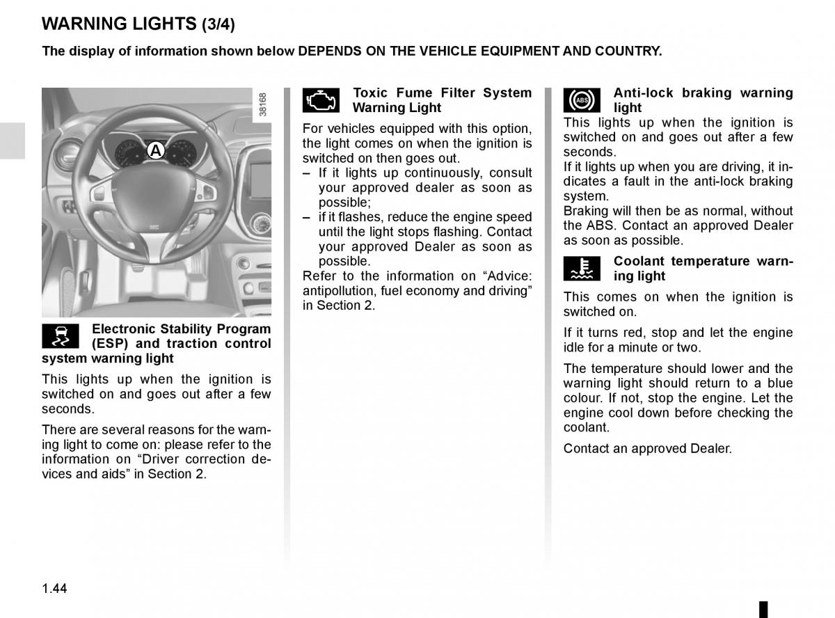 Renault Captur owners manual / page 50